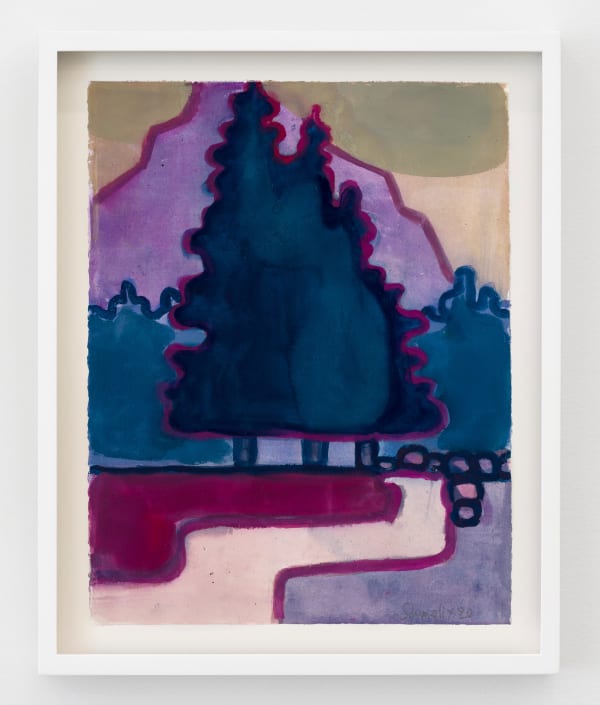 Hubert Schmalix, Three Trunks 2, 2020