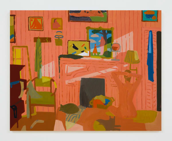 Sophie Treppendahl, Pink Bedroom, 2024