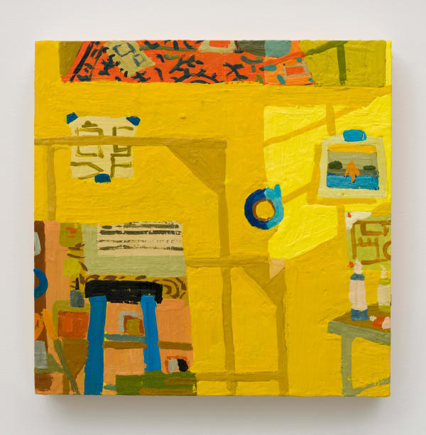 Sophie Treppendahl, Golden Studio Study, 2023