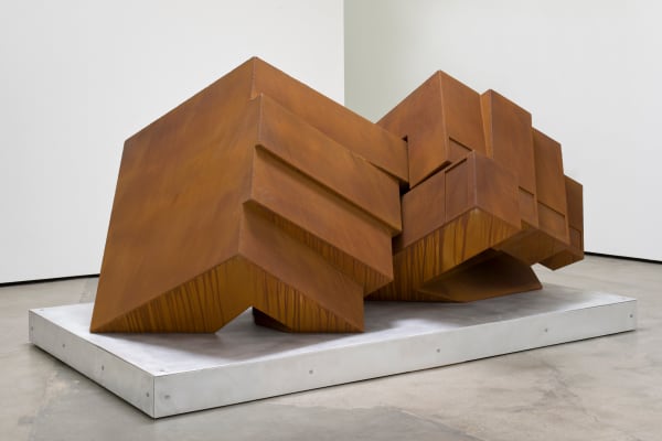 Nathan Mabry, Heavy Handed (Two-Piece Reclining Figure), 2014