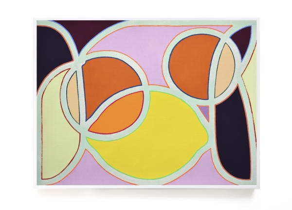 Holly Coulis, Curves, Lemon, Lilac, 2020