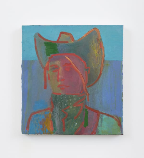 Tomory Dodge, Woman in a Hat, 2020