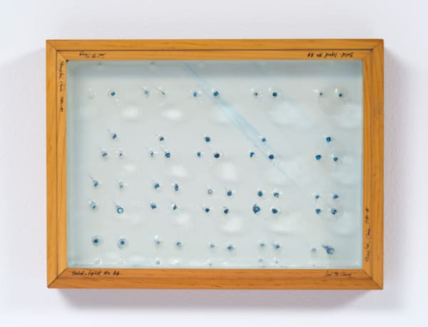 Carl Cheng, Liquid/Solid Series: Solid - liquid No. A4, 1980