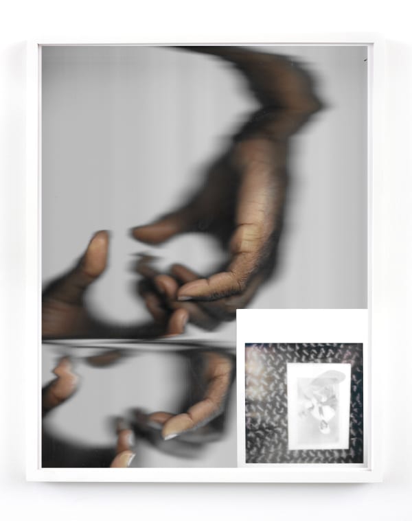 Joanne Petit-Frère, Studio Hands #11 - Praising the Fabric You Built You Built for America (With Love), 2020