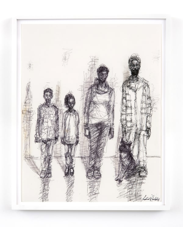 Sedrick Huckaby, The Family Standing, 2016