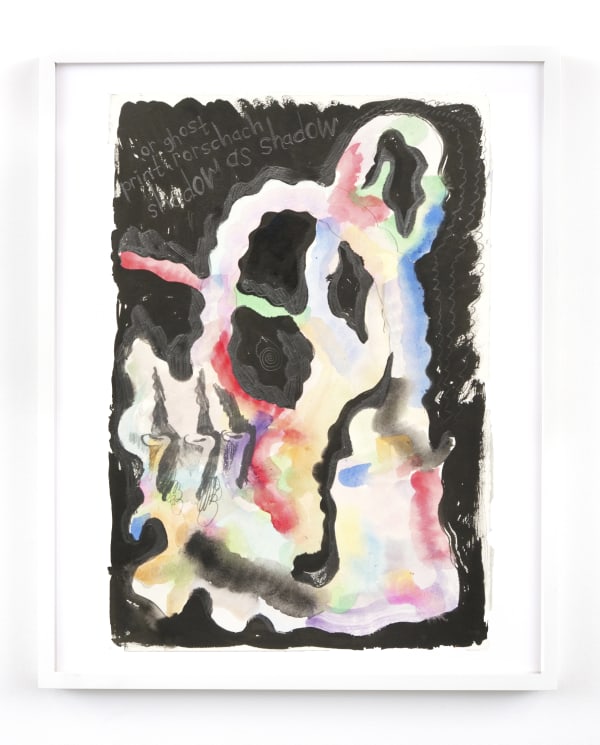 Katy Cowan, Sketch for (ghost print; shadow as shadow) Position, 2018