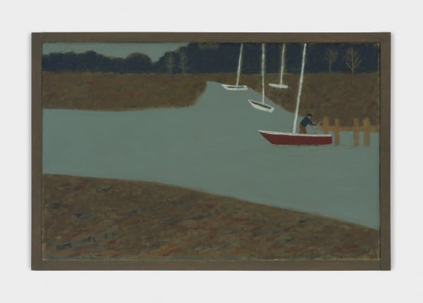 John Joseph Mitchell, A Small Dock on the Tuckahoe River, 2023