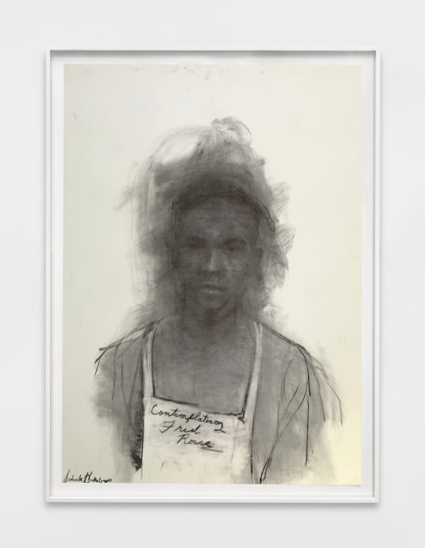 Sedrick Huckaby, Contemplating Fred Rouse, 2020