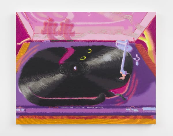 J.A Feng, Portrait of DJ, 2021