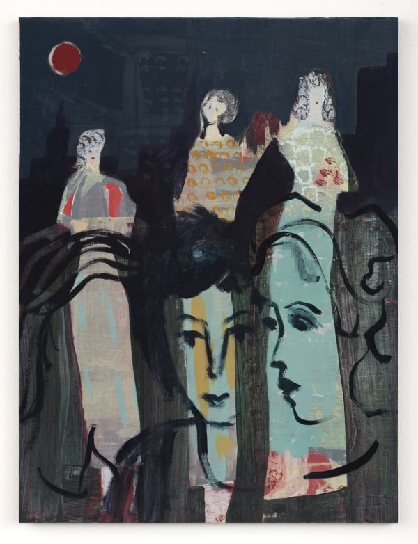 Jackie Gendel, Cherry Moon Light, 2021