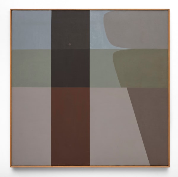 Helen Lundeberg, Day and Night, (Cloud Shadows), 1959-1960