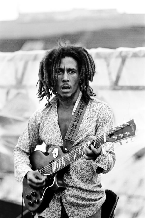 Kwame Brathwaite, Marley at Soundcheck, 1975, October 4