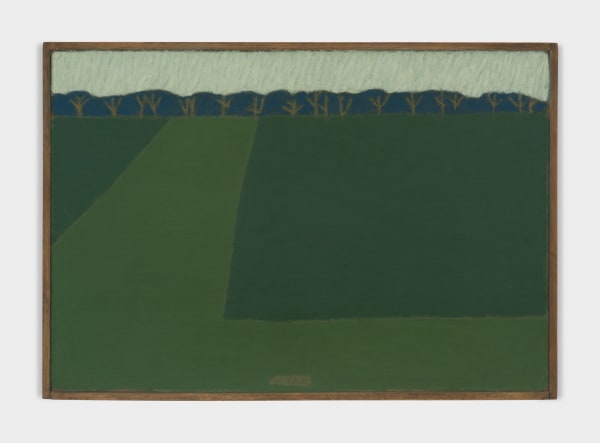 John Joseph Mitchell, Rain Over The Turf Farm, 2023