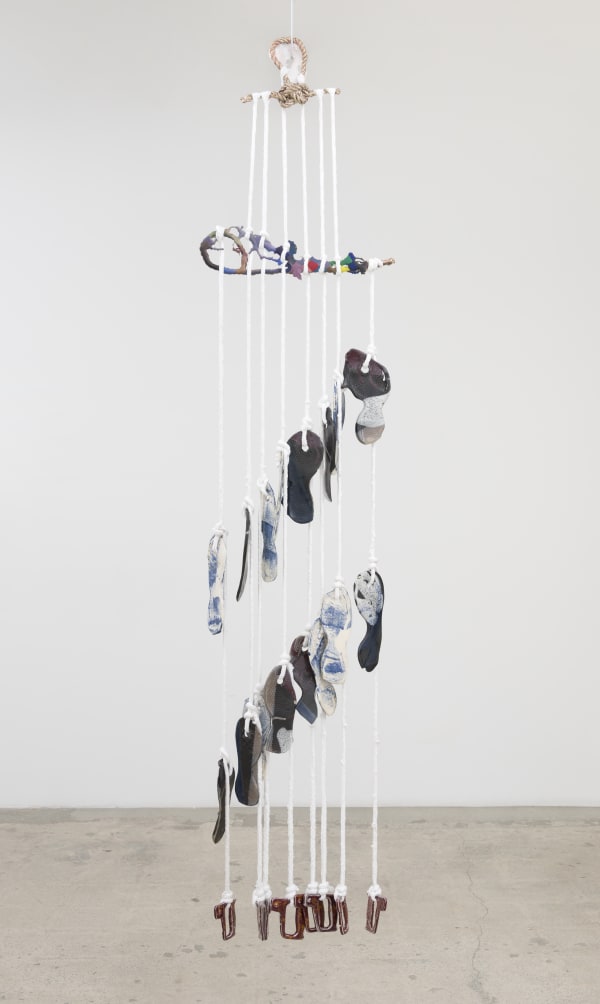 Katy Cowan, Prints and Color and Rope Variation, 2017