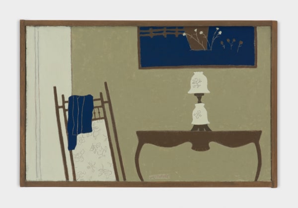 John Joseph Mitchell, A Blue Shirt on the Back of a Chair, 2023