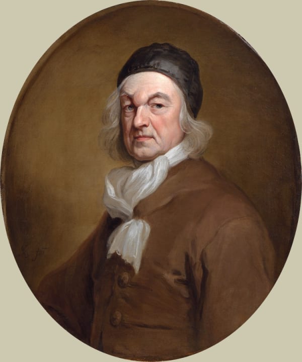 Sir Godfrey Kneller Bt., Portrait of Charles de Marguetel de Saint-Denis de Saint-Évremond (1614-1703), Late 1690s