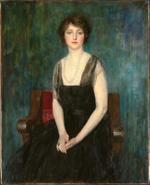 Ambrose McEvoy, Portrait of The Hon. Dorothy Burns (née Duveen) (1903-85), c. 1920