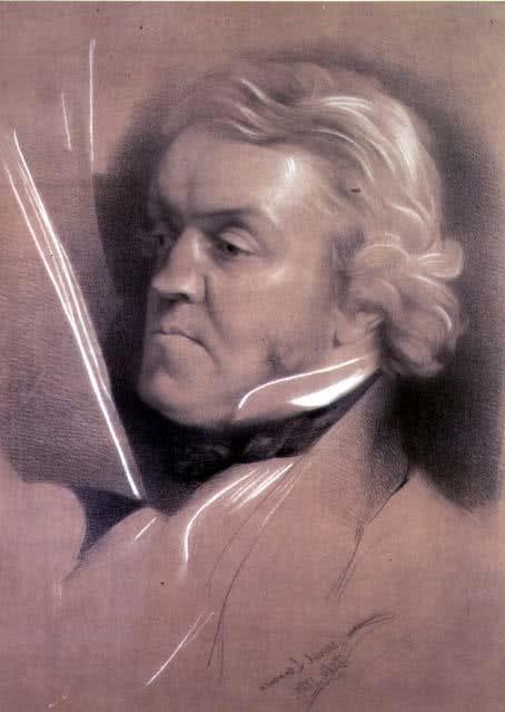 Samuel Lawrence, Portrait of William Makepeace Thackeray (1811-63), c. 1850