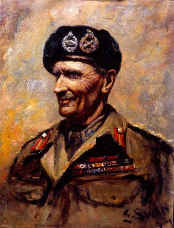 Edwin Swan, Portrait of Field Marshal Bernard Law Montgomery (1887-1976), 1940