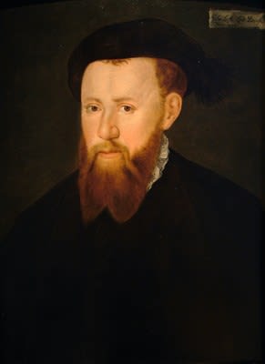 English School, Portrait of Lord Bray, 1570s