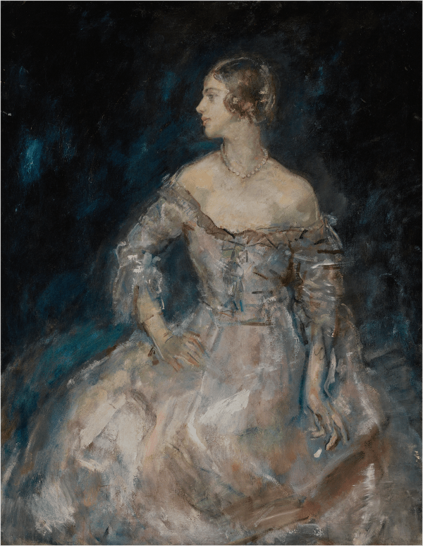 Ambrose McEvoy ARA, Vicomtesse Phyllis de Janzé (née Boyd) (1894-1943), 1926