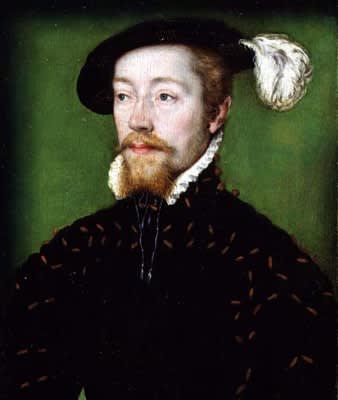 Corneille de Lyon, Portrait of James V of Scotland (1512-42), c. 1536-37