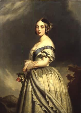 After Franz Xaver Winterhalter, Portrait of Queen Victoria (1819-1901), 1840s