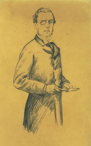 Charles Paul Renouard, Portrait of Joseph Chamberlain (1836-1914), 1870s