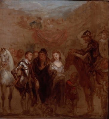 John Vanderbank the Younger, Episode from Don Quixote Volume II Chapter LVI, 1730s