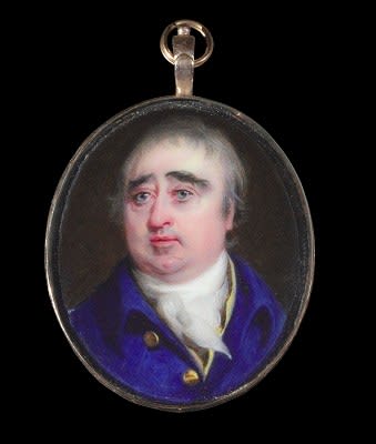 Horace Hone, Portrait enamel of the Rt. Hon. Charles James Fox (1749-1806), 1810