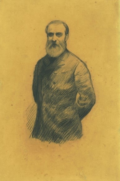 Charles Paul Renouard, Portrait Sketch of Charles Stewart Parnell, 1886