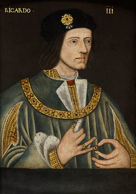 English School, Portrait of King Richard III (1453 - 1485), late 16th century