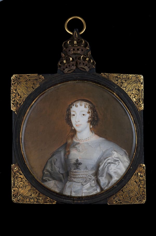 Alexander Cooper, A portrait of Henrietta Maria (1609-69), Queen of Charles I , c. 1642