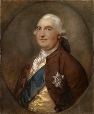 Thomas Gainsborough RA, Portrait of William Petty, 2nd Earl of Shelburne and 1st Marquess of Lansdowne, late 18th century