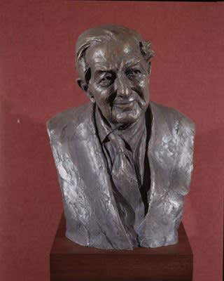 Ian Walters, Portrait bust of James Callaghan (1912-2005), Lord Callaghan, Prime Minister, 1990s