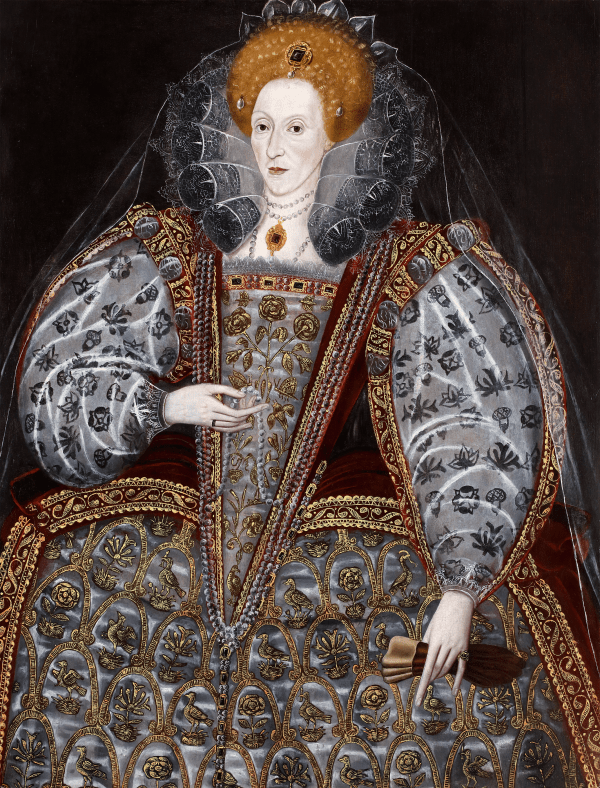 English School, Portrait of Elizabeth I (1533-1603), 1590s