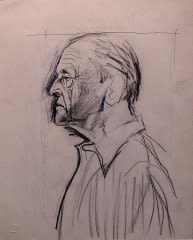 Graham Sutherland OM, Portrait of William Somerset Maugham (1874-1965), 1949