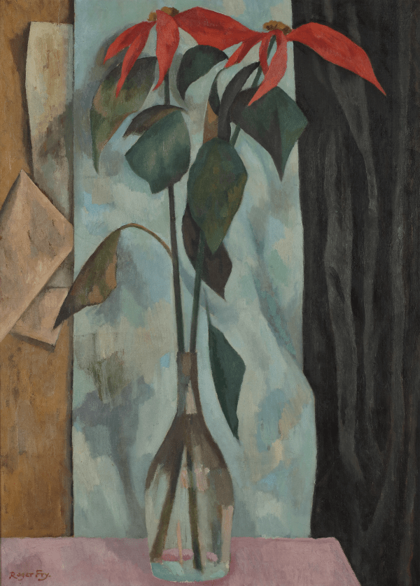 Roger Fry, Poinsettias in a Vase, c.1915