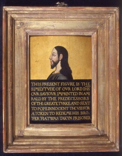 English School, The Christ of the Emerald Icons, c. 1600