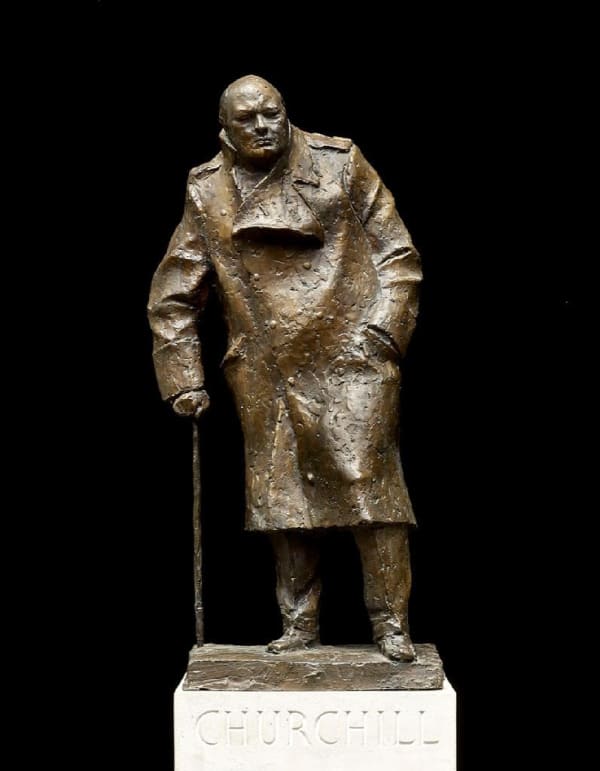 Ivor Roberts-Jones RA, Sir Winston Churchill KG OM CH (1874-1965), c. 1971-3