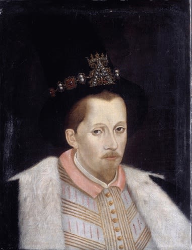 Adrian Vanson, Portrait of King James VI and I (1585-1625), 1590s