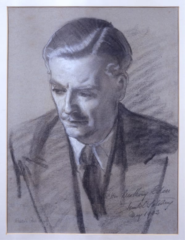 Frank O. Salisbury RA, The Rt. Hon Anthony Eden Earl of Avon (1897-1977), 1943