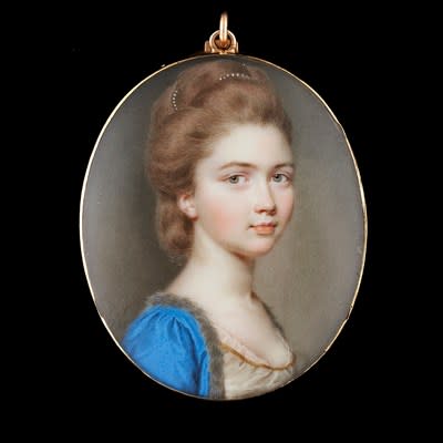 John Smart, Portrait of Elizabeth Taylor (née Haughton) (1758–1821), 1775