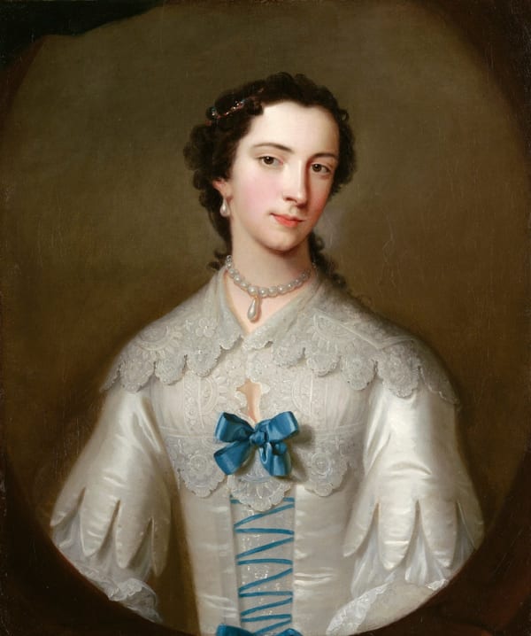 Allan Ramsay, Portrait of a Lady, thought to be a member of the Cholmondeley family, c. 1740