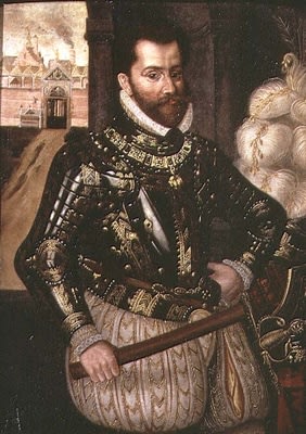 Hispano-Dutch School, Portrait of Alessandro Farnese (1546-92), 3rd Duke of Parma, Governor-General of the Netherlands, 1580s