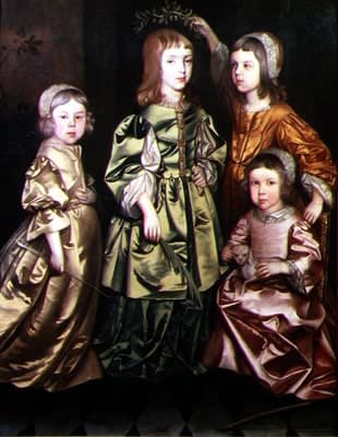 Gerard Soest, Group Portrait of Four Children, c. 1650