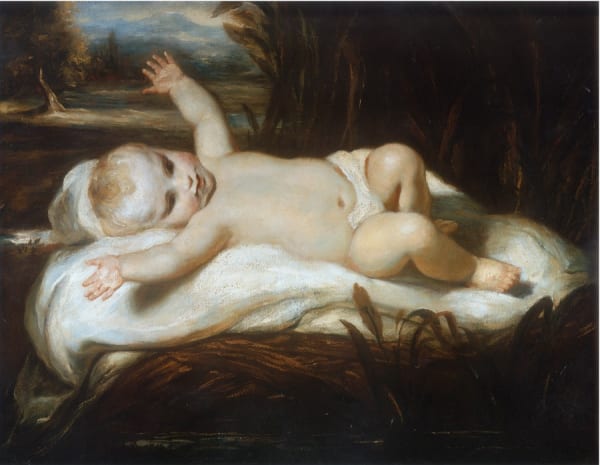 Sir Joshua Reynolds P.R.A., The Infant Moses in the bulrushes, 1770s/80s