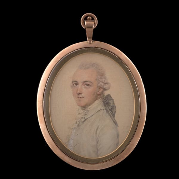 John Smart, Portrait drawing of Sir John Taylor (1745-86), 1st Bt. of Lysson Hall, Jamaica, 1778
