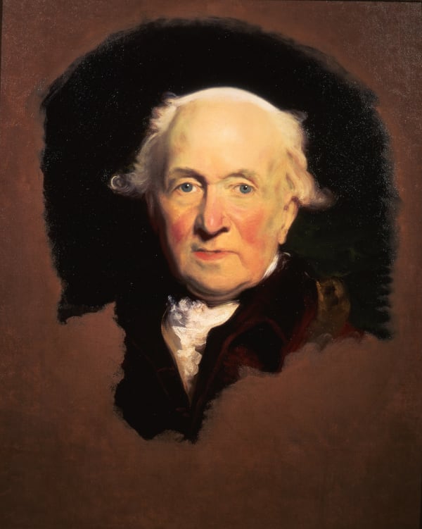 Sir Thomas Lawrence PRA, Study of John Julius Angerstein (1735-1823), c. 1810