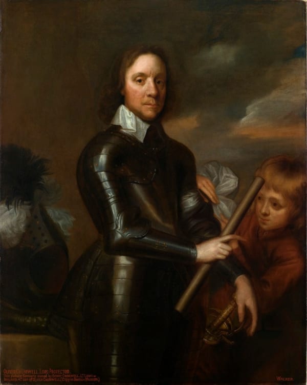 Studio of Robert Walker, Portrait of Oliver Cromwell (1599-1658) with a Page, 1650s